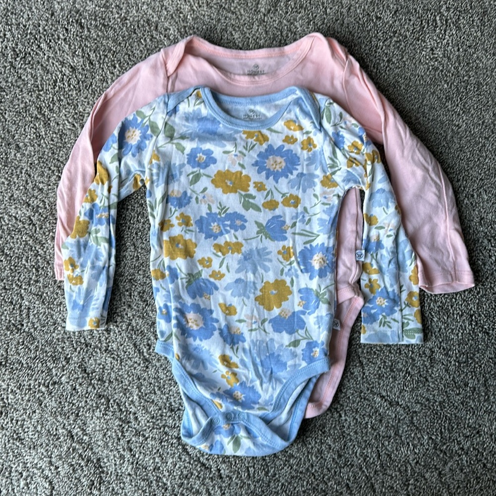 Honest Organic Long Sleeve Bodysuit